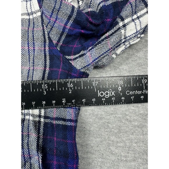 Rails Womens Size S Button Down Hunter Shirt Purple Plaid Soft Outdoor - Picture 5 of 7